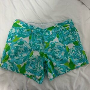 Lilly Pulitzer Callahan Short in Blue First Impressions Print